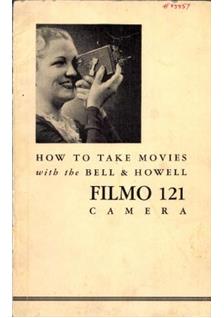 Bell and Howell Filmo 121 manual. Camera Instructions.